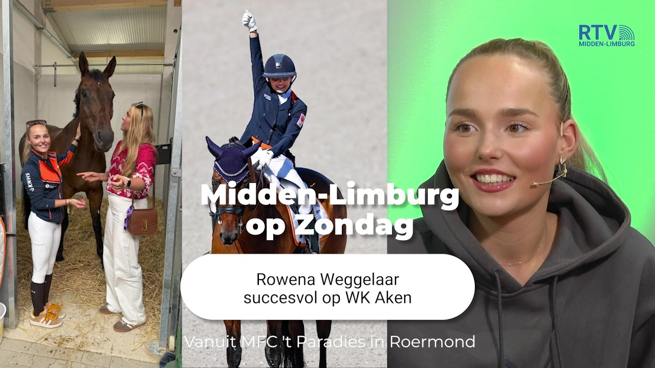 Rowena Weggelaar over WK-dressuur en olympische droom — RTV Midden-Limburg
